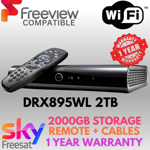 Sky box 2tb wifi remote - sky,