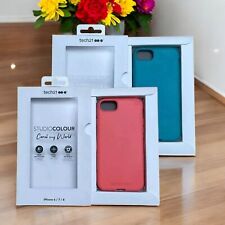 Official Genuine Original Tech21 iPhone SE 2022/SE 2020/7/8/6/6S Case Slim Cover