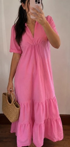 Zara pink linen blend - zara,