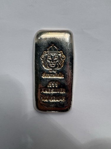Silver 100g bars scotsdale - x2,