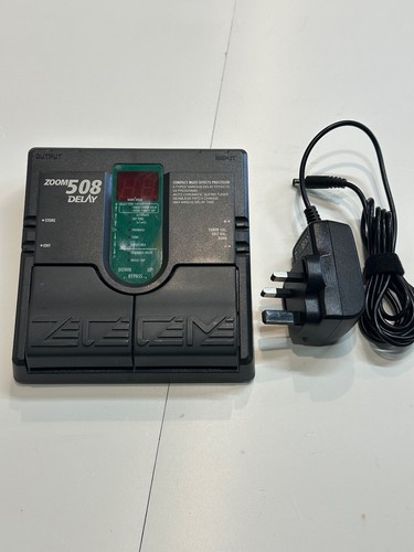 Zoom 508 guitar echo delay