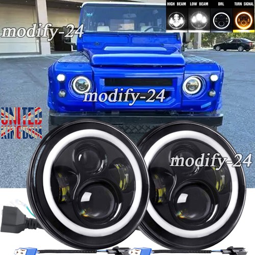 Pair inch led headlight fit - inch,