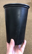 20 used, deep Black Plastic