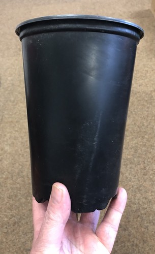 Used deep black plastic - 20,