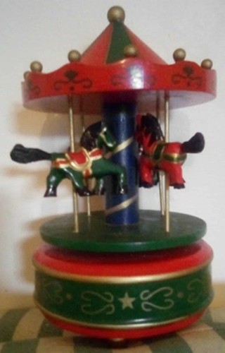 Classic wooden carousel music - carousel,