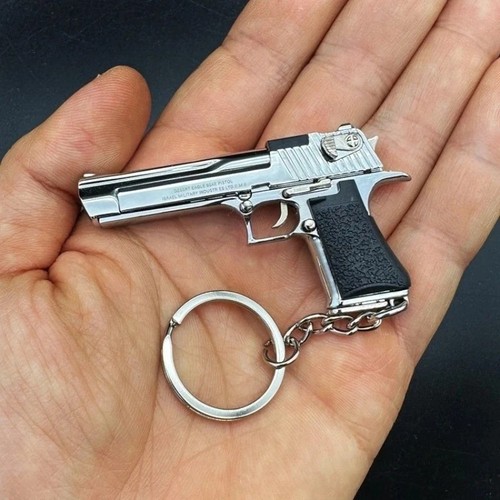 Gun keychain keyring mini - gun,