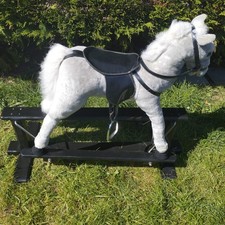 Grey Rocking Horse/Toy Ride On Horse