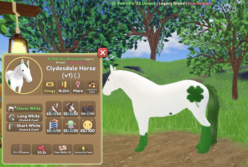 Wild horse islands clydesdale - wild,
