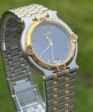 Gucci 9000M Watch, Silver &