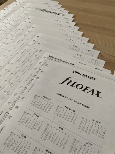 Filofax vintage 1999 unused - filofax-vintage,