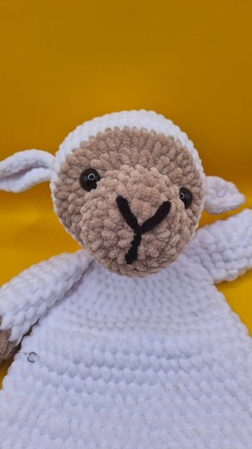 White beige plush - &,