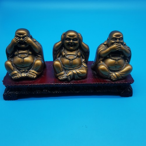 Three wise buddhas ornament - wise,