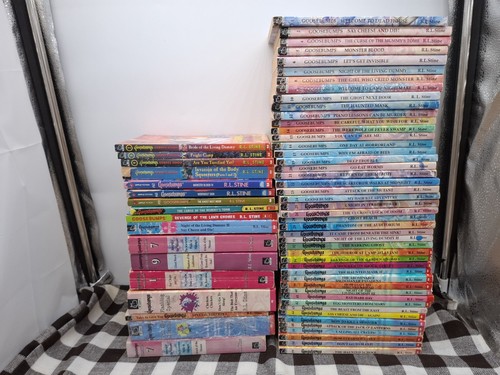 62x vintage goosebumps books - goosebumps,