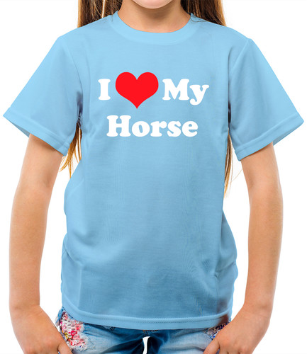 Love horse kids - my,