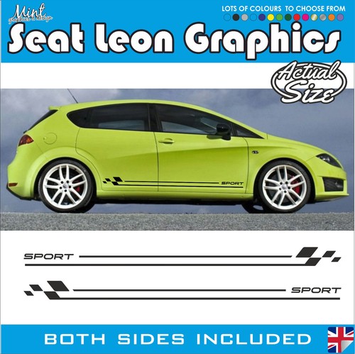 Seat leon side - side, stripes