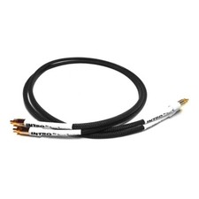 Black Rhodium Intro Cable RCA Interconnects Pair - Black Audio Lead 1m 100cm