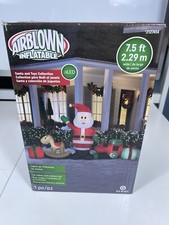 Gemmy Santa and Toys