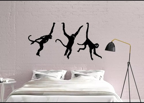 Banksy three monkeys - 10”,