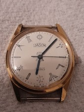 Masonic dial vintage watch