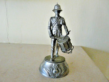 CHAS C STADDEN 80MM PEWTER DRUMMER ROYAL MARINES
