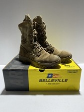 Belleville Boots Assault Hiking Boots Size 5.5 Uk Coyote C320 Vibram Soles