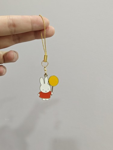 Miffy phone charm - miffy, mini