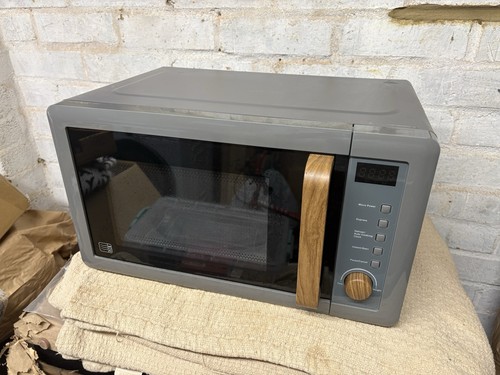 Dunelm grey microwave oven - dunelm,