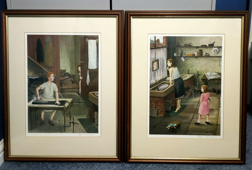 Tom dodson framed - framed, pair