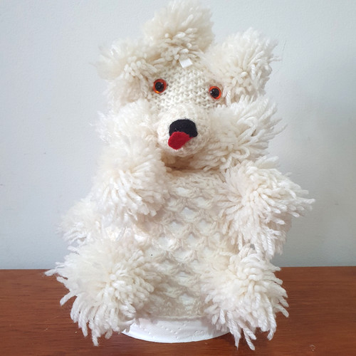Vintage kitsch crocheted - vintage,