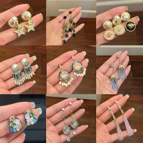 Vintage star tassel - star, pearl