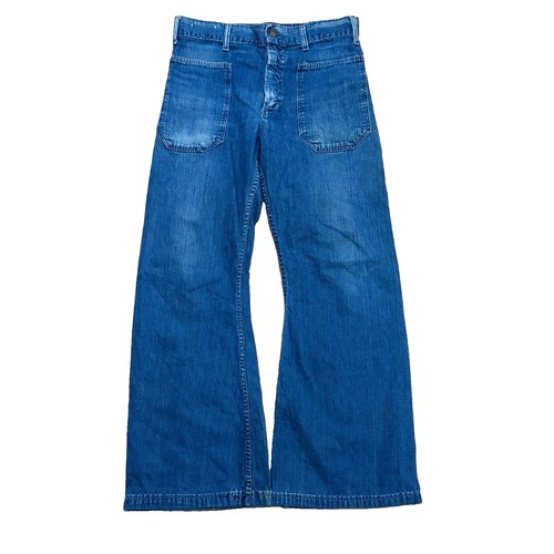 Seafarer denim bell bottom - seafarer,