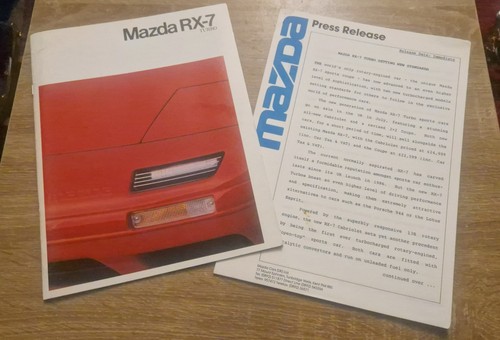 Mazda rx7 turbo launch - turbo,