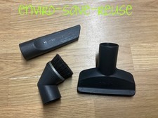 Miele S5280 Vacuum Cleaner Part = Set Of 3 Tools, Brush, Crevice Stair Brush