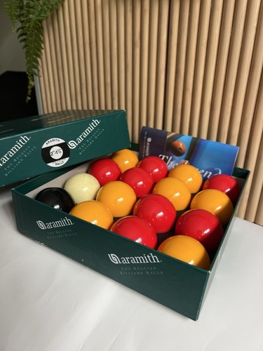Aramith pool ball set barely - pool,