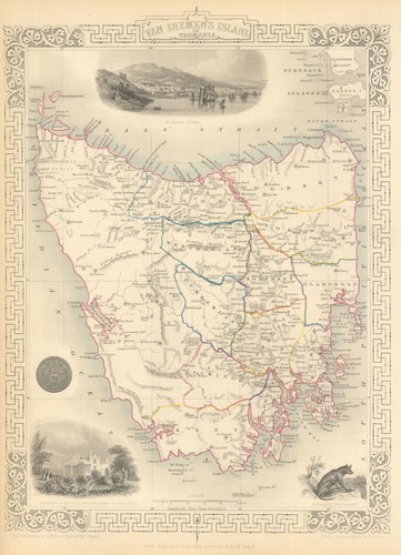 Van diemen island or - island,