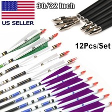 12x 30"/32" Carbon Arrows