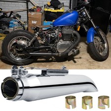 20" Chrome Motorcycle Exhaust