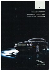 JAGUAR XJ X350 3.0 V6 3.5 V8 4.2 V8 SALOON ORIG.2004 OWNERS MANUAL(SPANISH TEXT)