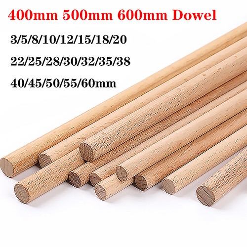 Beech wood dowels smooth rod - dowels,