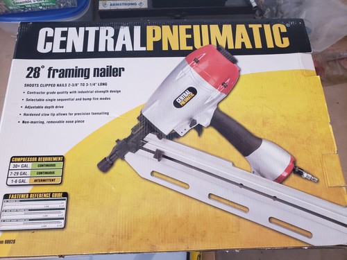 Central pneumatic nail gun - pneumatic,