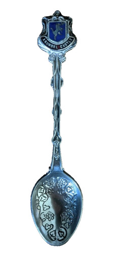 Ornate white metal wapw - ornate,