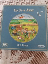 500 PIECE GIBSON CIRCULAR JIGSAW- UP,UP & AW AY