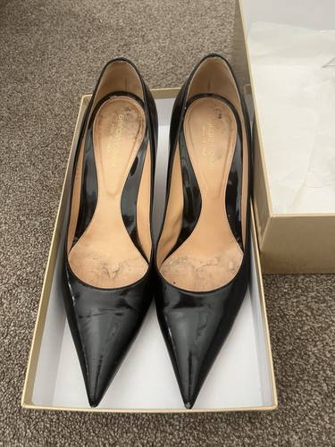 Sergio rossi black leather - rossi,