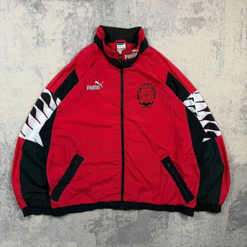 90s puma windbreaker jacket - 90s, xl