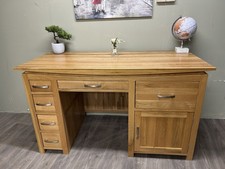 Solid oak furniture land desk - solid,