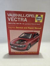 VAUXHALL OPEL VECTRA 1995 TO 1999 HAYNES SERVICE & REPAIR WORKSHOP MANUAL