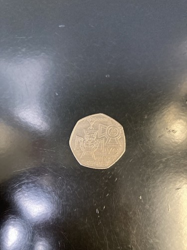 Victoria cross 50p fifty - 50p,