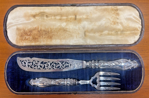 Victorian 1850 sterling silver - victorian,