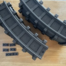 Playmobil RC Train Track X 12 Plus Connectors, Preowned
