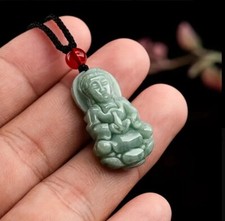 Jade Bottle Guanyin Necklace